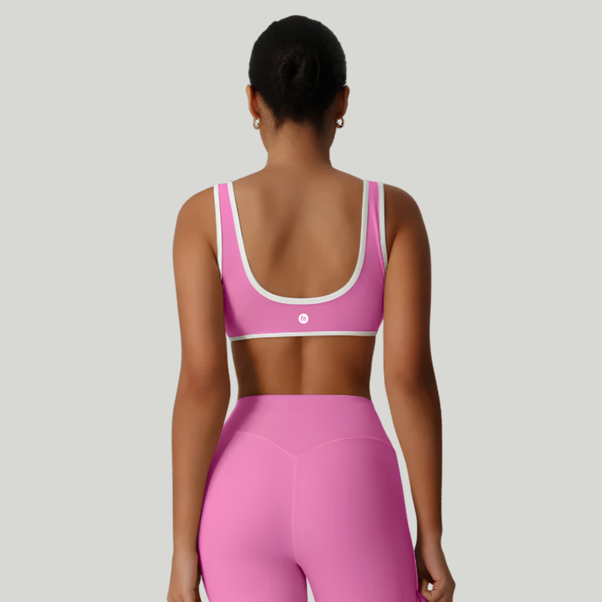 Pink Outline Bra