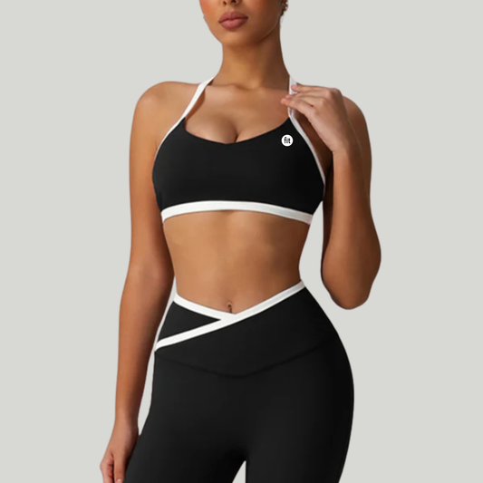 Black Outline Bra