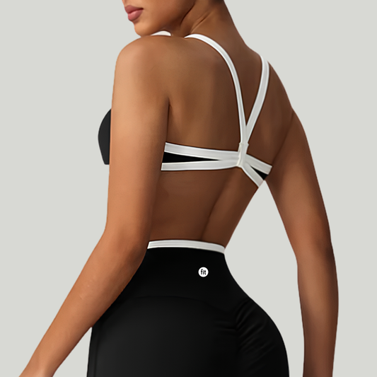 Black Outline Bra